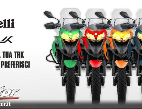 DA OGGI IL COLORE DELLA TUA BENELLI TRK LO DECIDI TU!